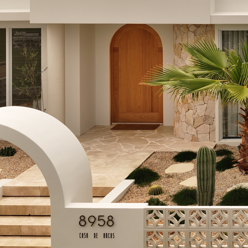 Travertine Stone Latte Crazy Pave