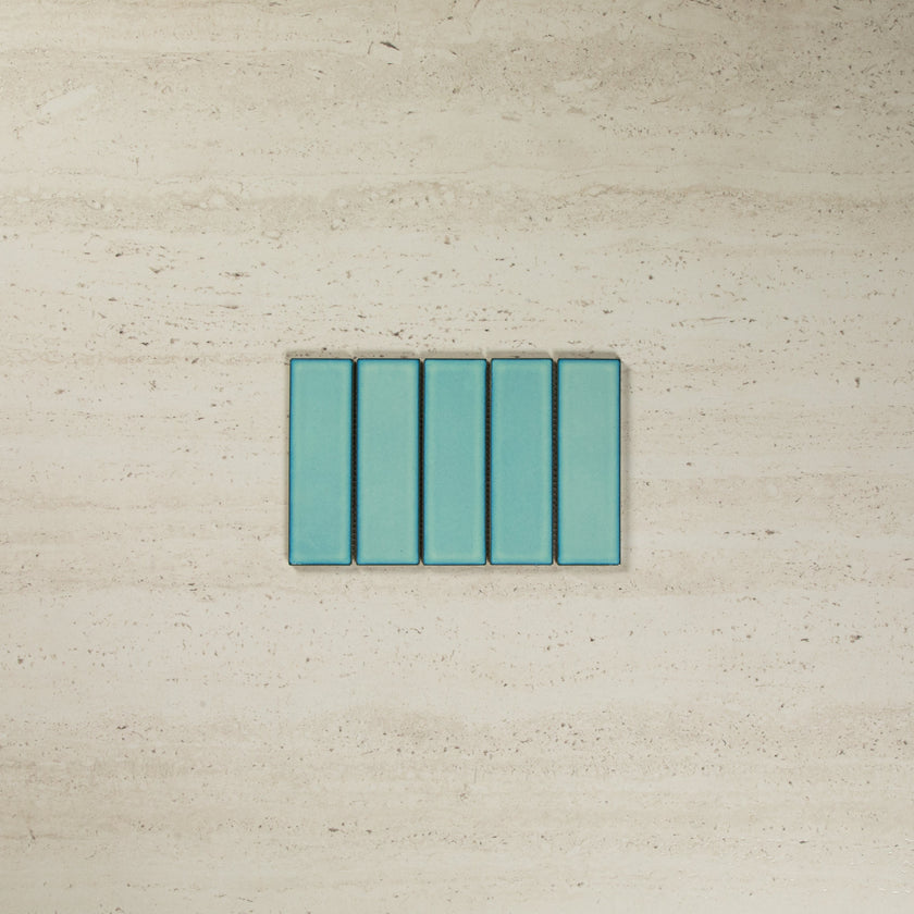 Amaya Gloss Olive Mosaic