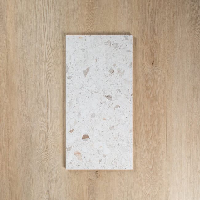 Antique Terrazzo Stone Marshmallow Matte Shine