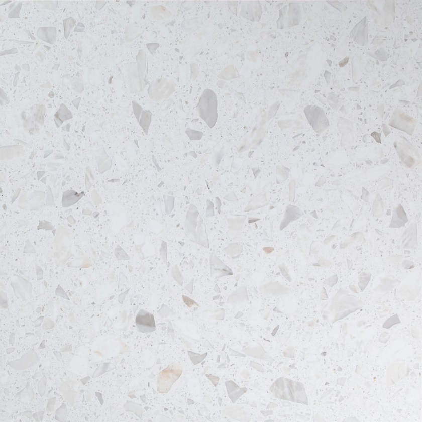 Antique Terrazzo Stone Marshmallow Matte Shine