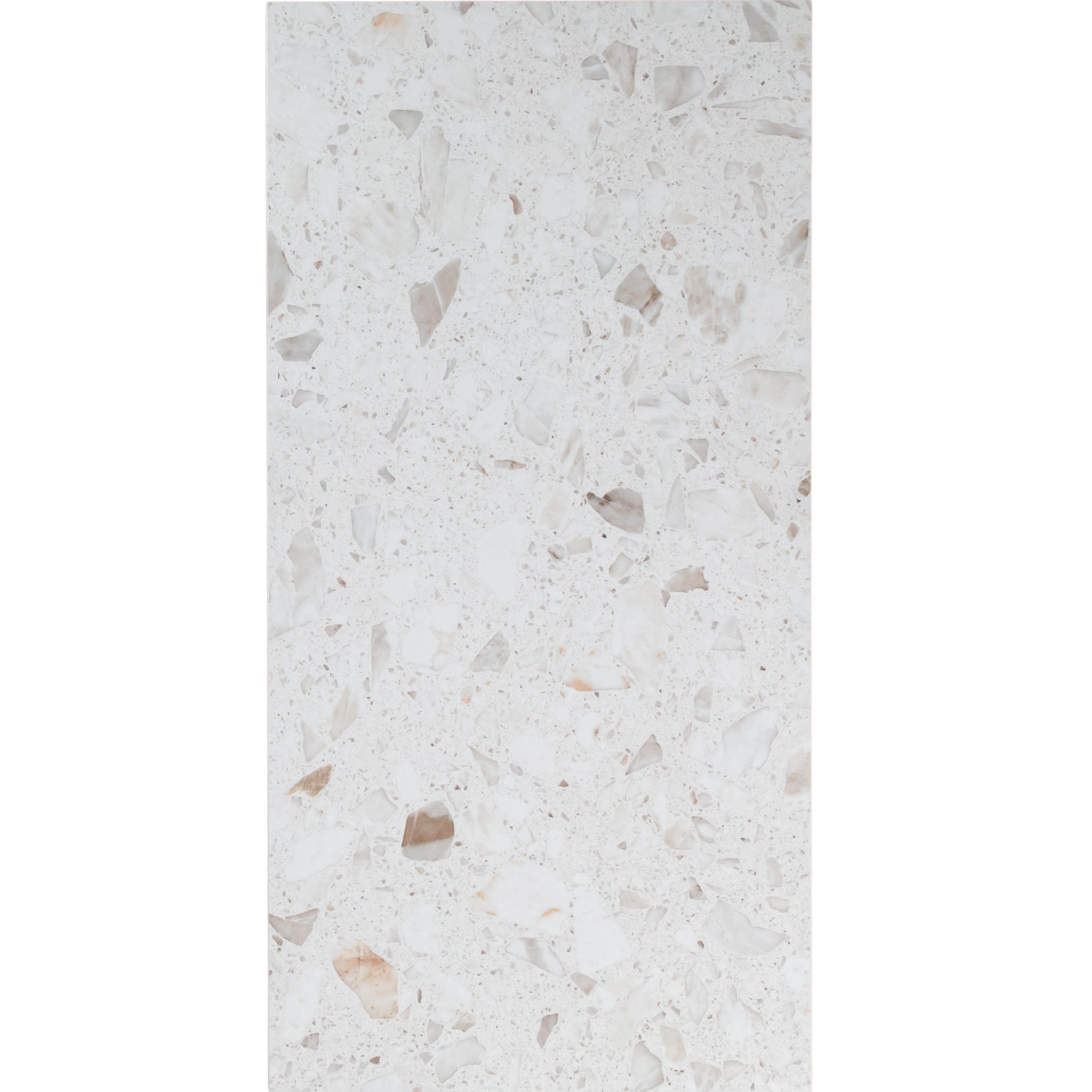 Antique Terrazzo Stone Marshmallow Matte Shine