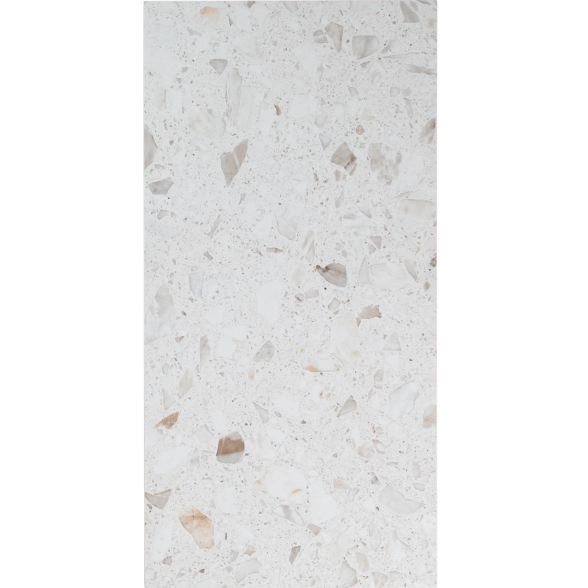 Antique Terrazzo Stone Marshmallow Matte Shine