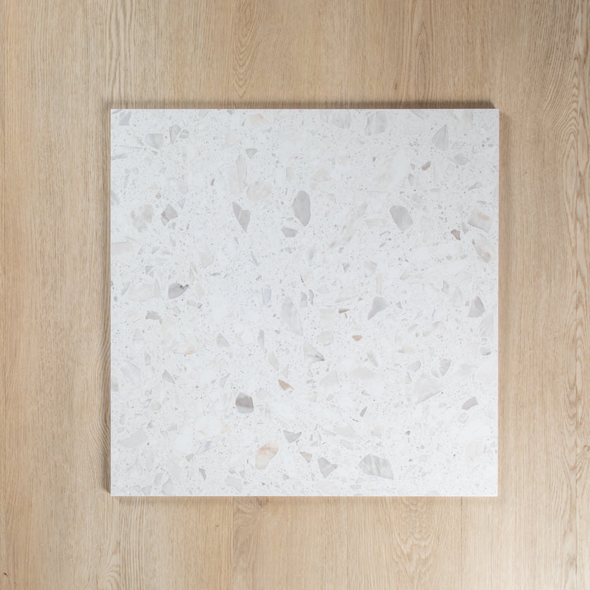 Antique Terrazzo Stone Marshmallow Matte Shine