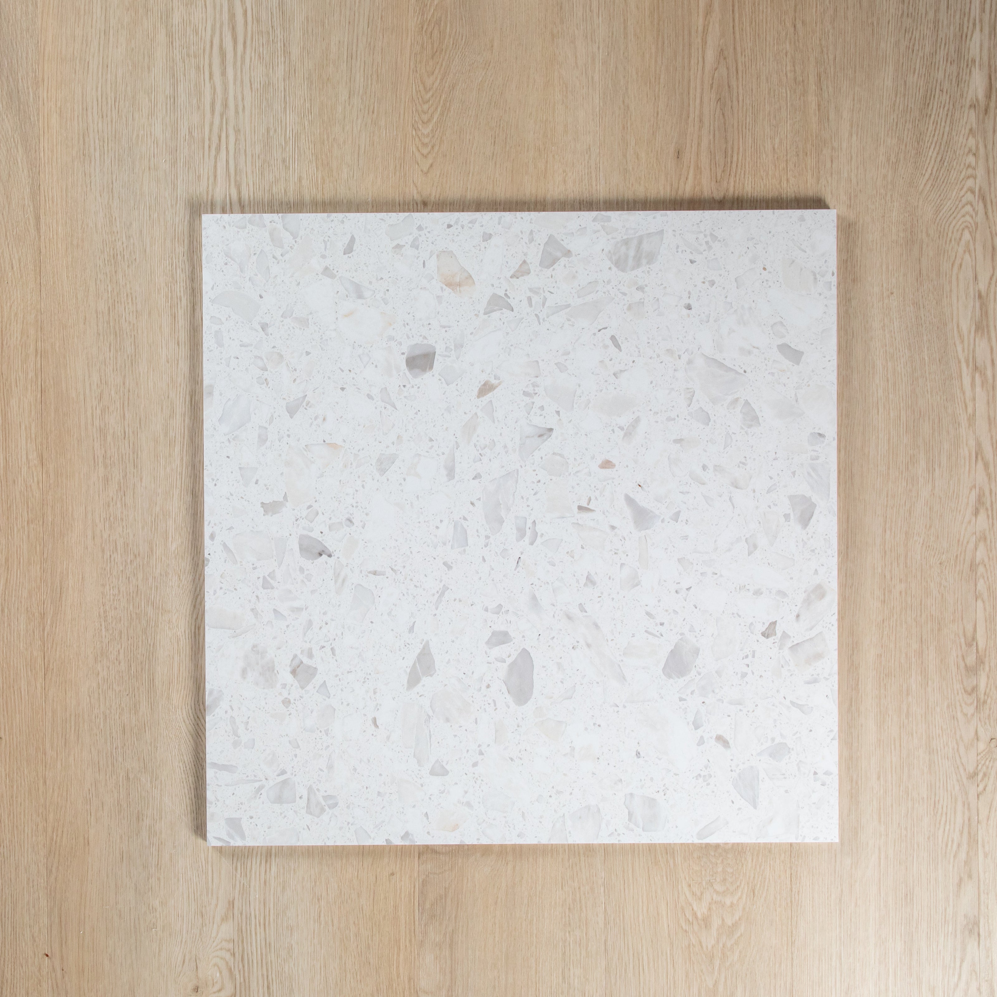 Antique Terrazzo Stone Marshmallow Matte Shine