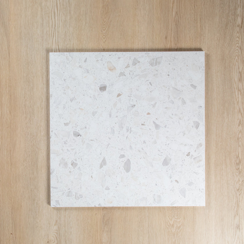 Antique Terrazzo Stone Marshmallow Matte Shine