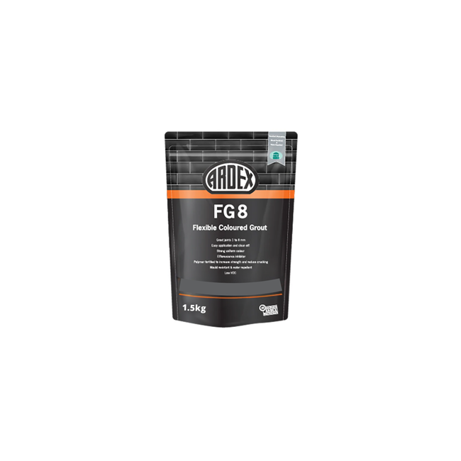 Ardex FG8 Charred Ash Grout 287 Grout 1.5kg