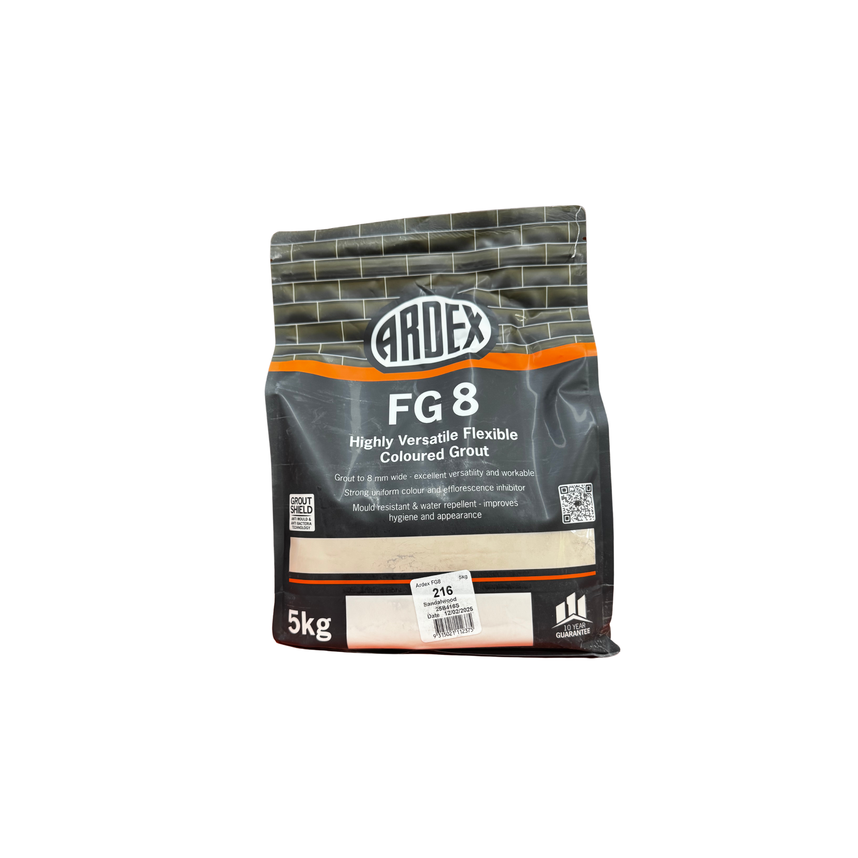 Ardex FG8 Sandalwood 216 Grout 5kg