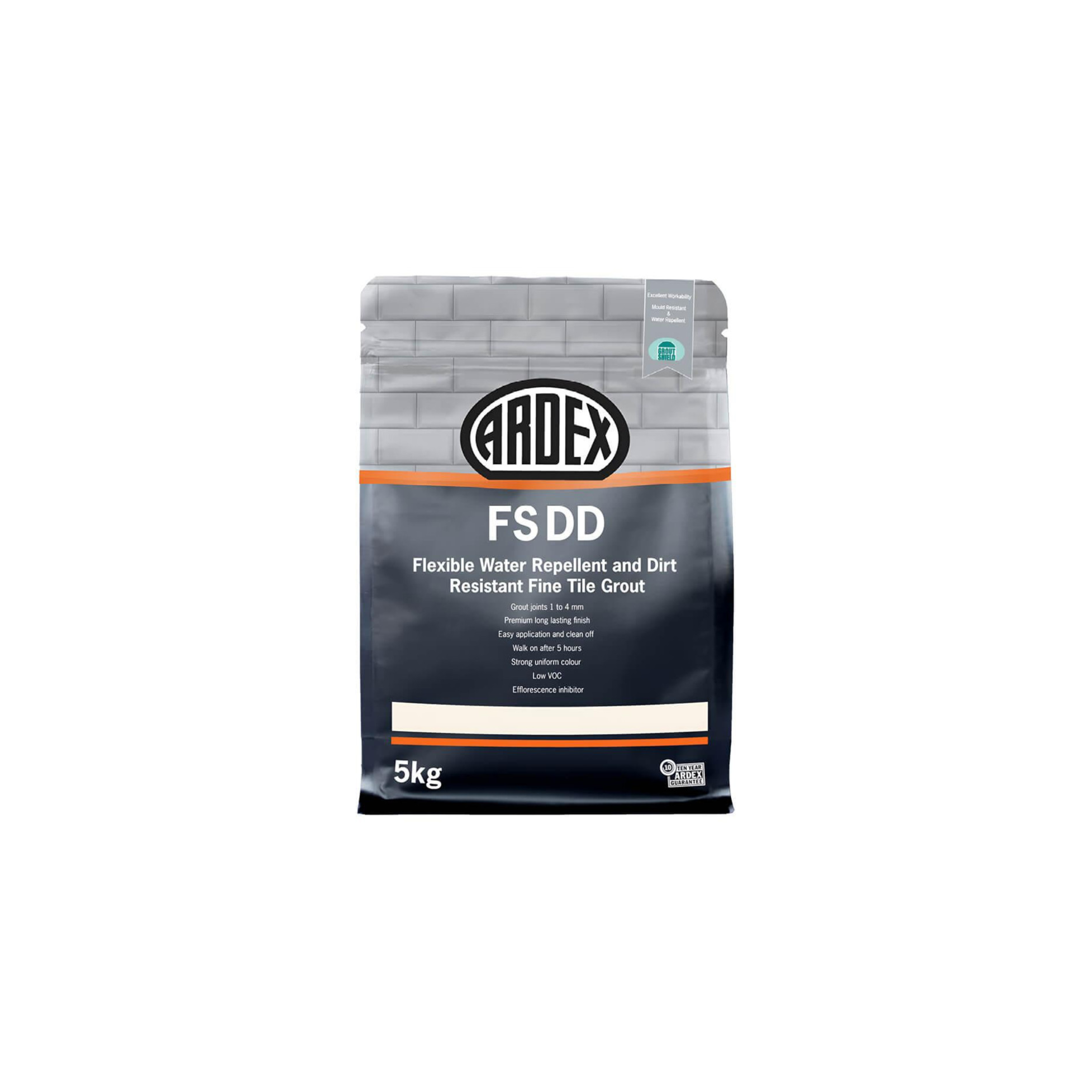 Ardex FSDD Ultra White 390 Grout 5kg