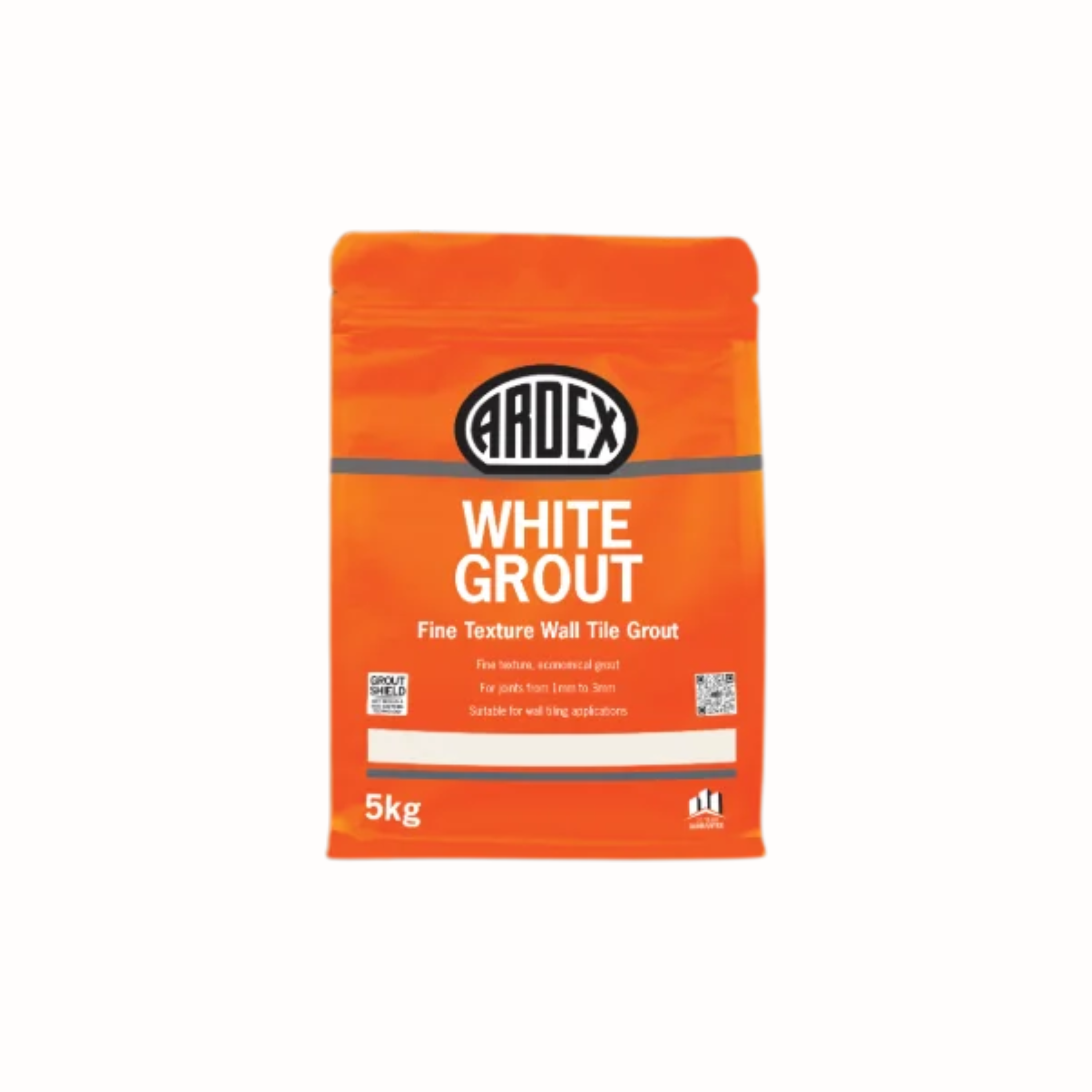 Ardex White Grout 5kg - Wall Only