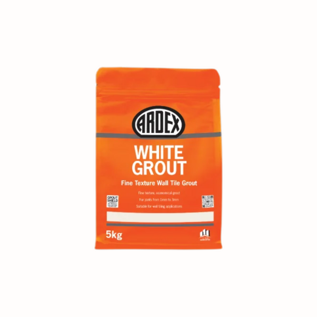 Ardex White Grout 5kg - Wall Only