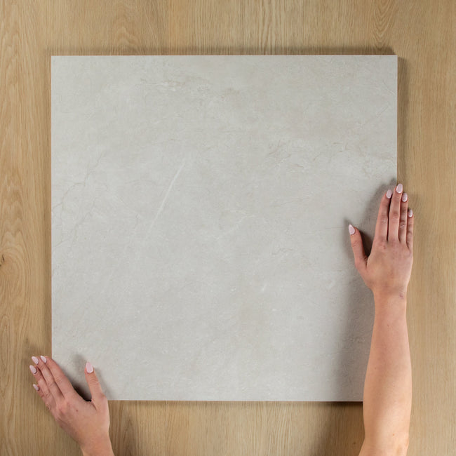 Aria Stone White Honed