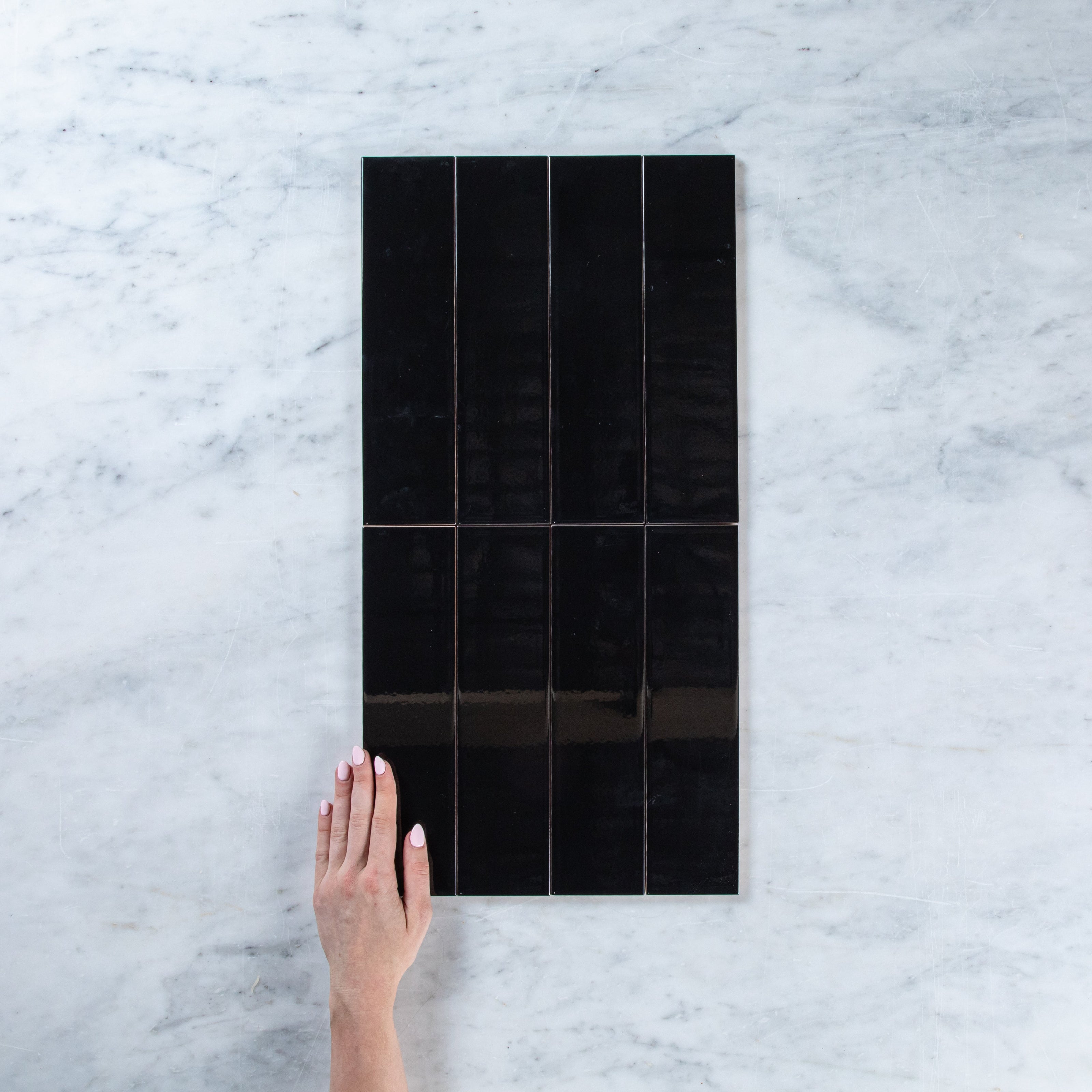 Black Gloss 75 x 300