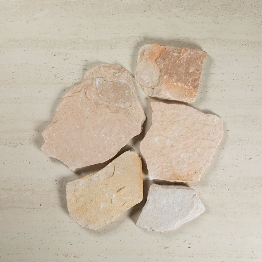 Boulia Flat Mix Colour Sandstone Corner