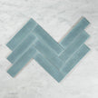 Boutique Baby Blue Gloss Subway Ripple