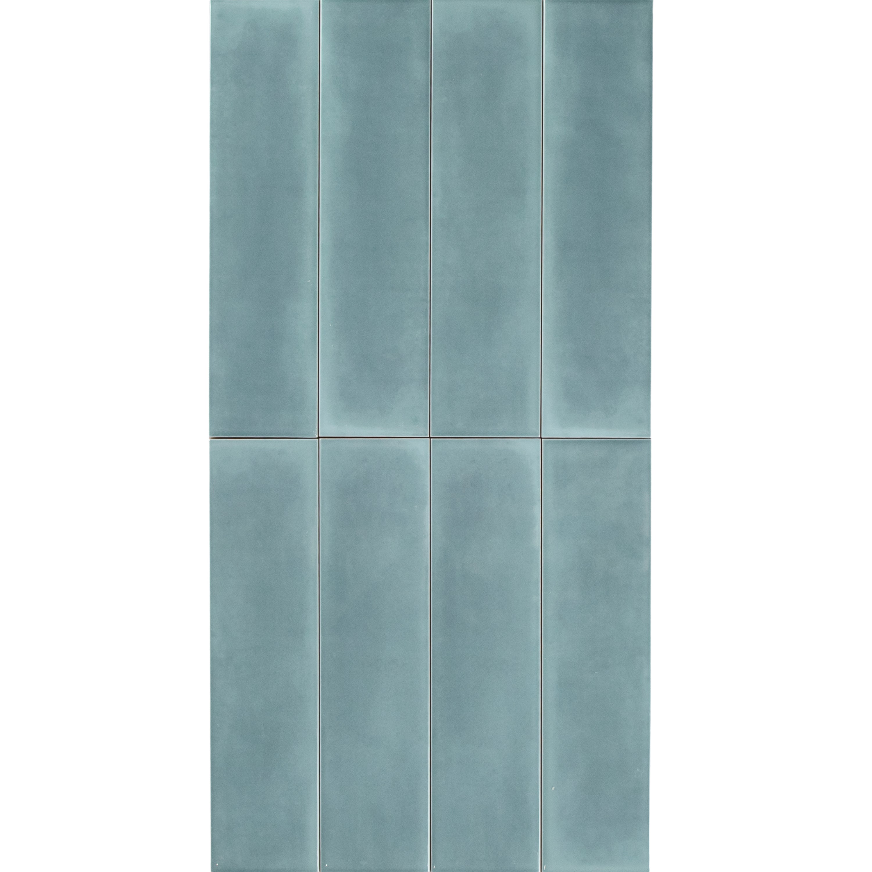 Boutique Baby Blue Gloss Subway Ripple