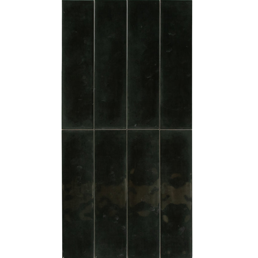 Boutique Charcoal Gloss Subway Ripple