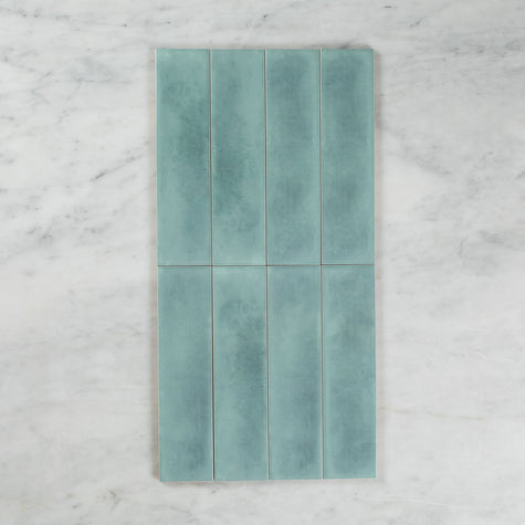 Boutique Mint Gloss Subway Ripple