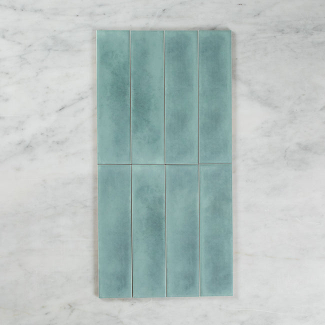 Boutique Mint Gloss Subway Ripple