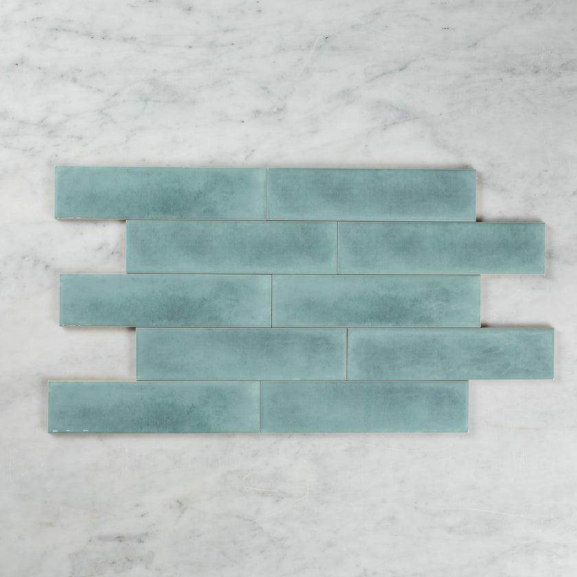 Boutique Mint Gloss Subway Ripple