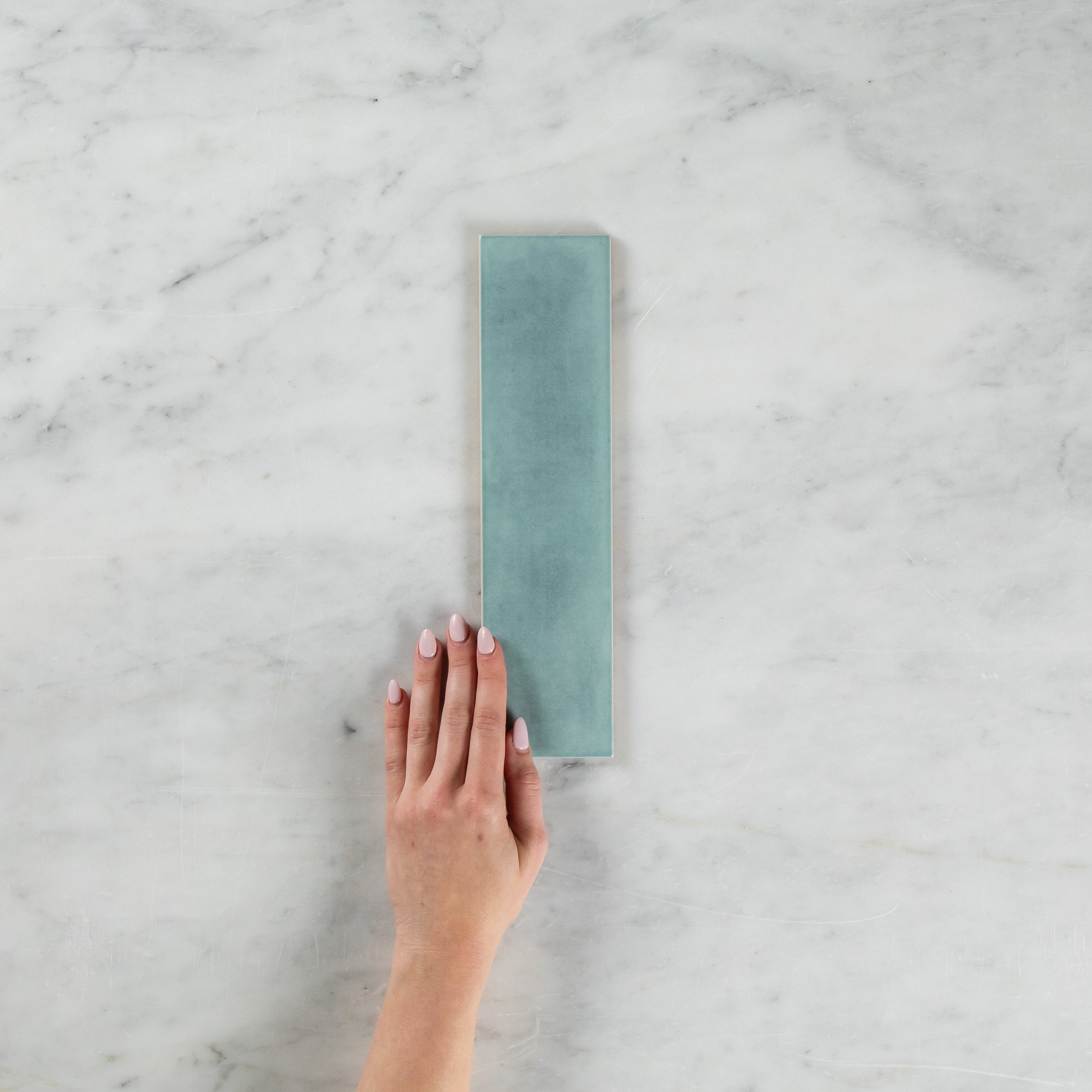 Boutique Mint Gloss Subway Ripple