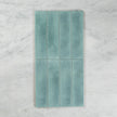 Boutique Mint Gloss Subway Ripple