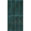Boutique Peacock Green Gloss Subway Ripple