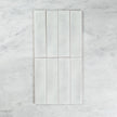 Boutique White Gloss Subway Ripple