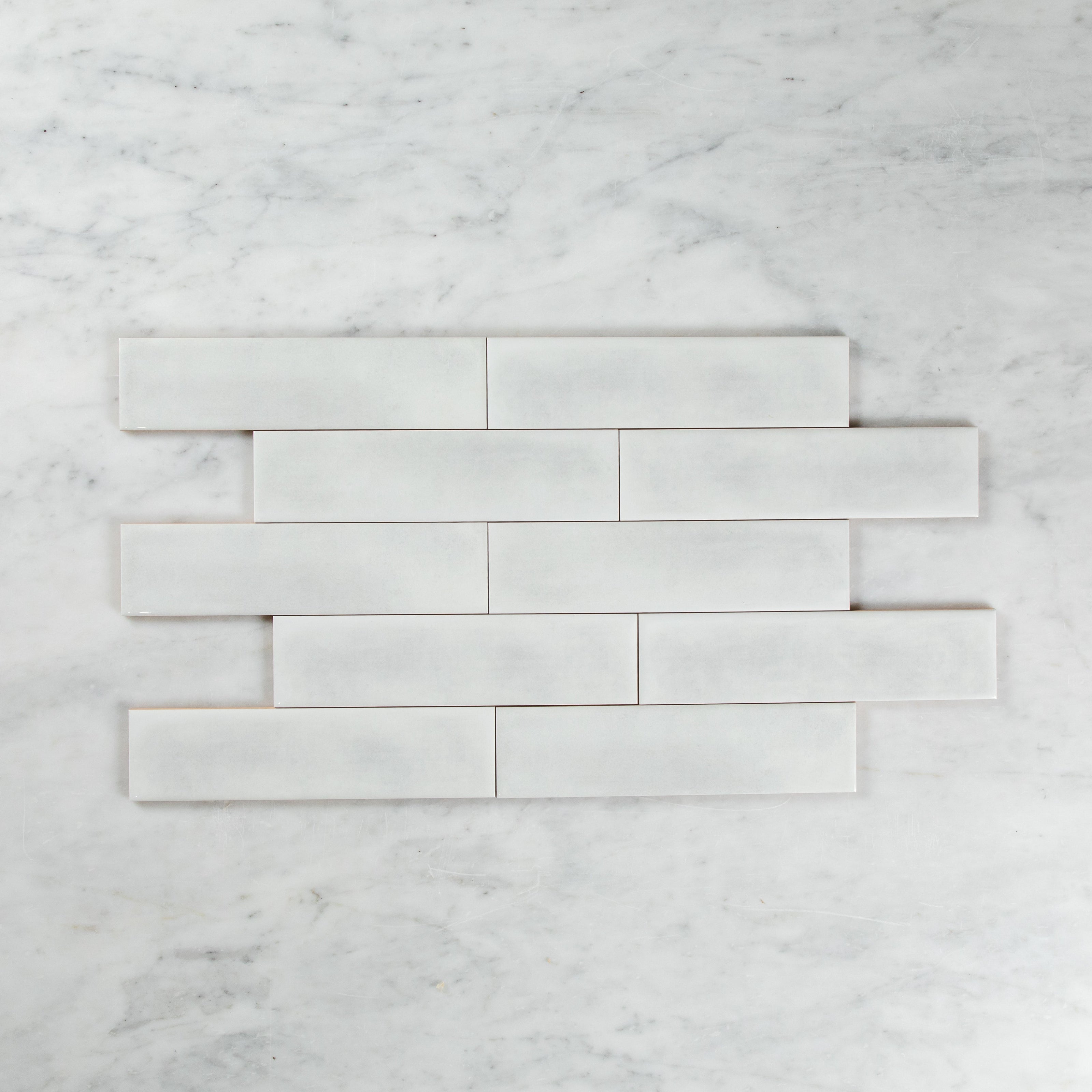 Boutique White Gloss Subway Ripple