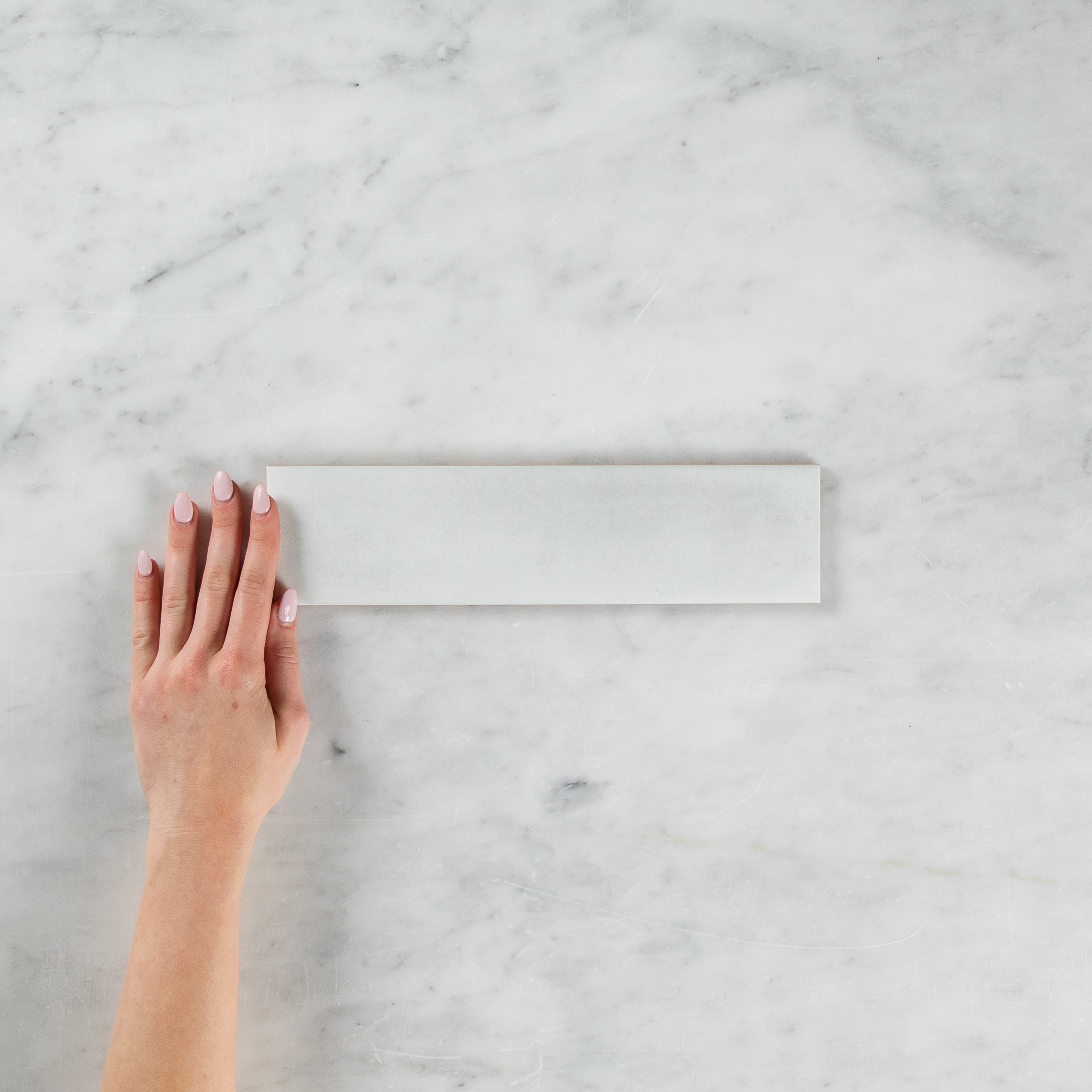 Boutique White Gloss Subway Ripple