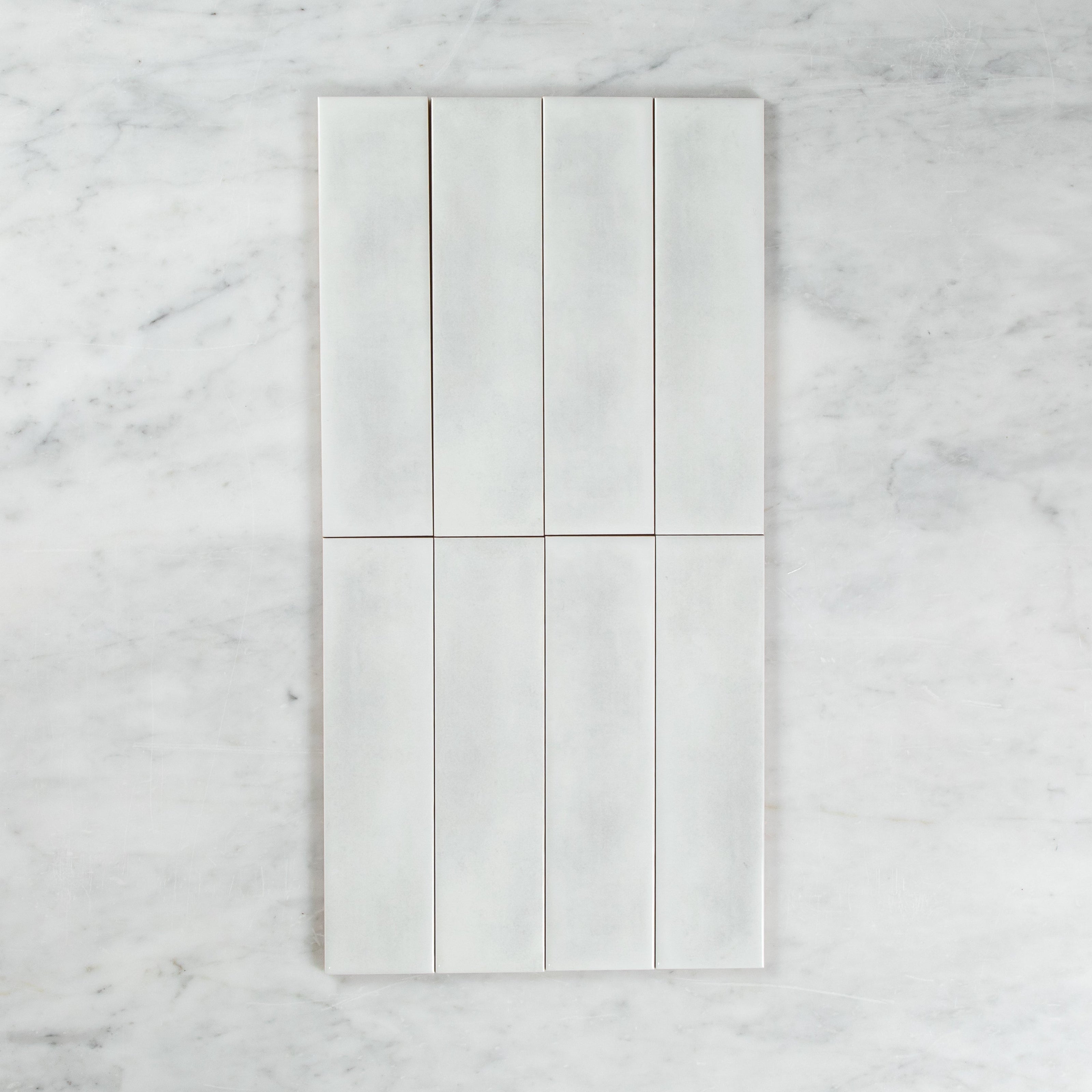 Boutique White Gloss Subway Ripple