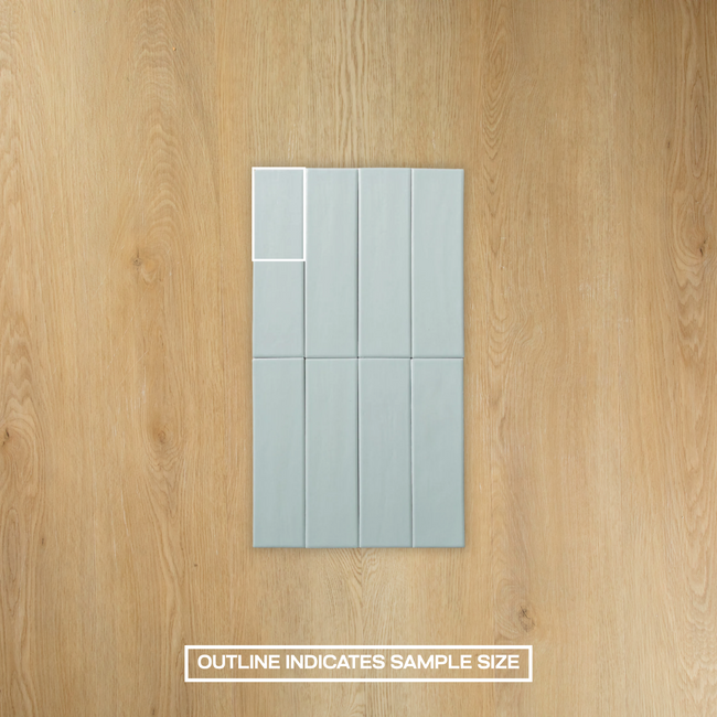 Brava Mint Satin Subway