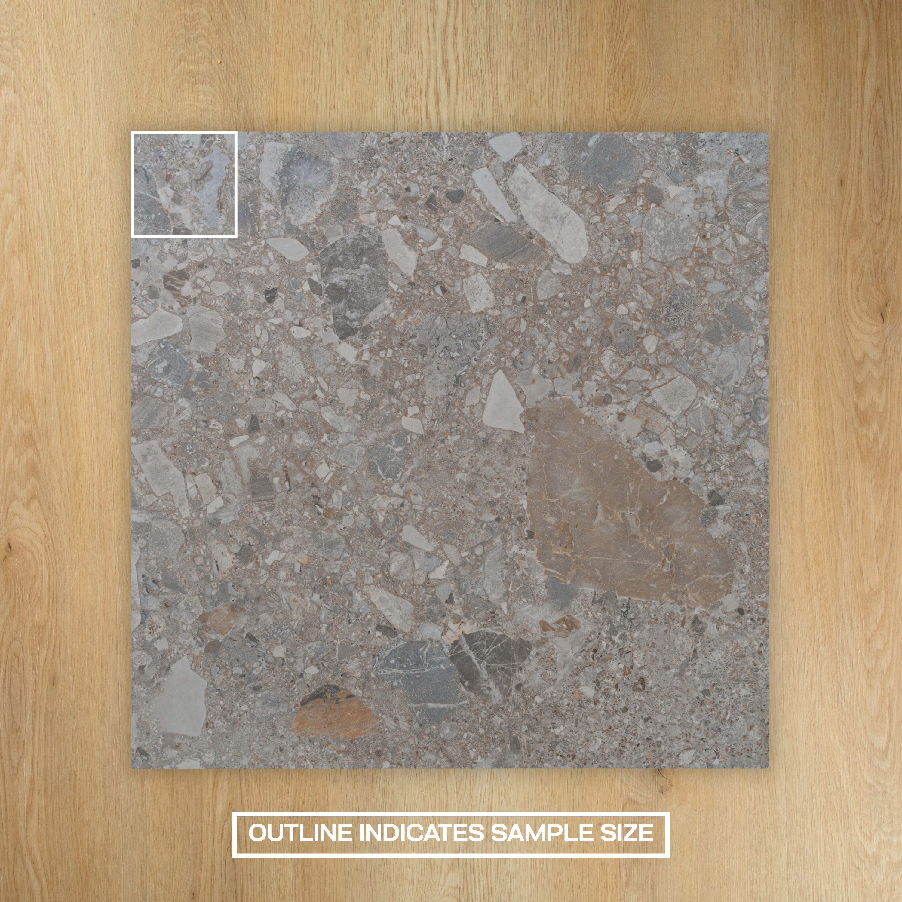 Breccia Brown In Out