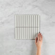 Byron Kit Kat Matte White Mosaic