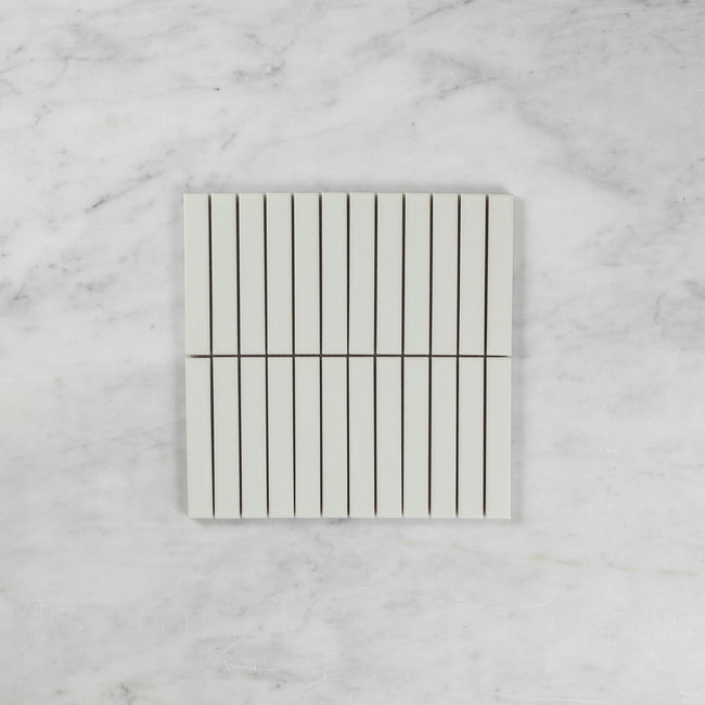 Byron Kit Kat Matte White Mosaic