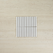 Clovelly Snow White Matte Concave Kit Kat Mosaic