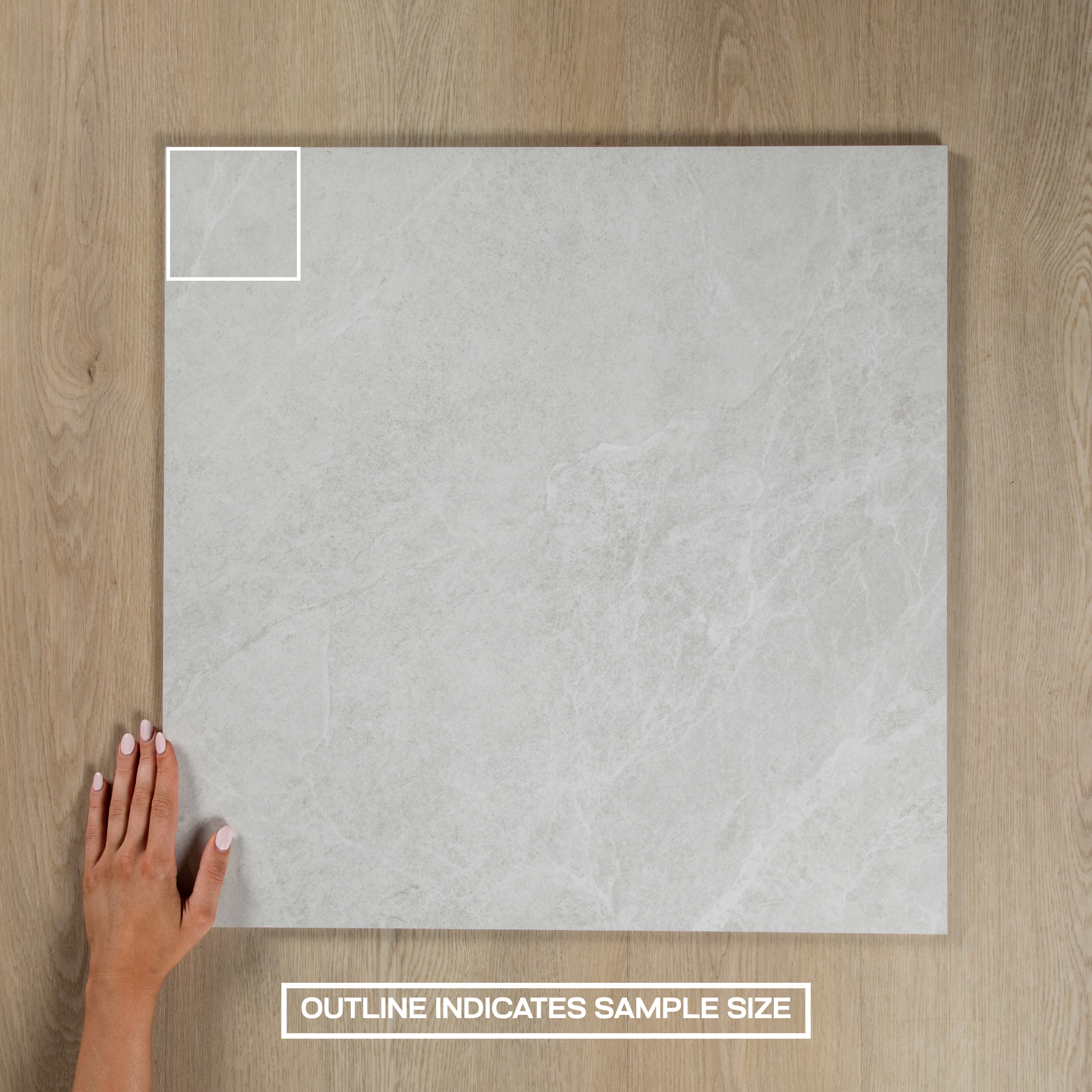 Cali Stone Glacier White Matte