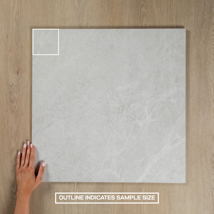 Cali Stone Glacier White Matte
