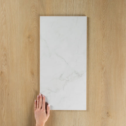 Carrara Bright White Polished