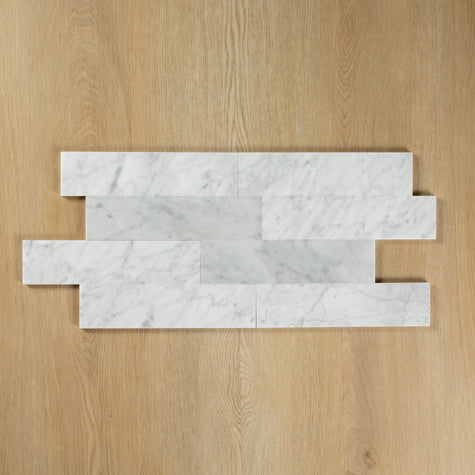 Carrara Marble Bianco Subway
