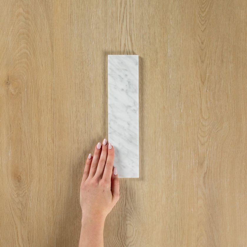 Carrara Marble Bianco Subway