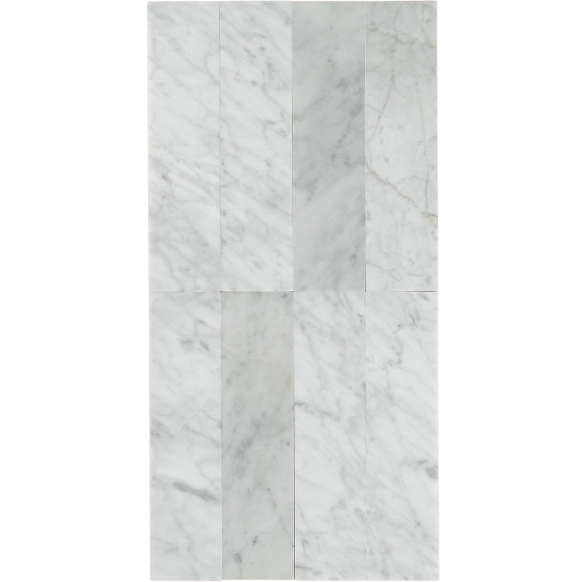Carrara Marble Bianco Subway