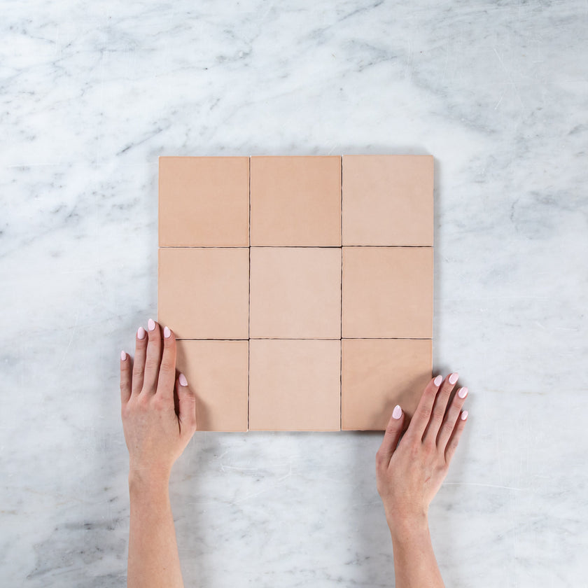 Casablanca Coral Gloss Square