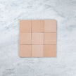 Casablanca Coral Gloss Square