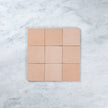 Casablanca Coral Gloss Square