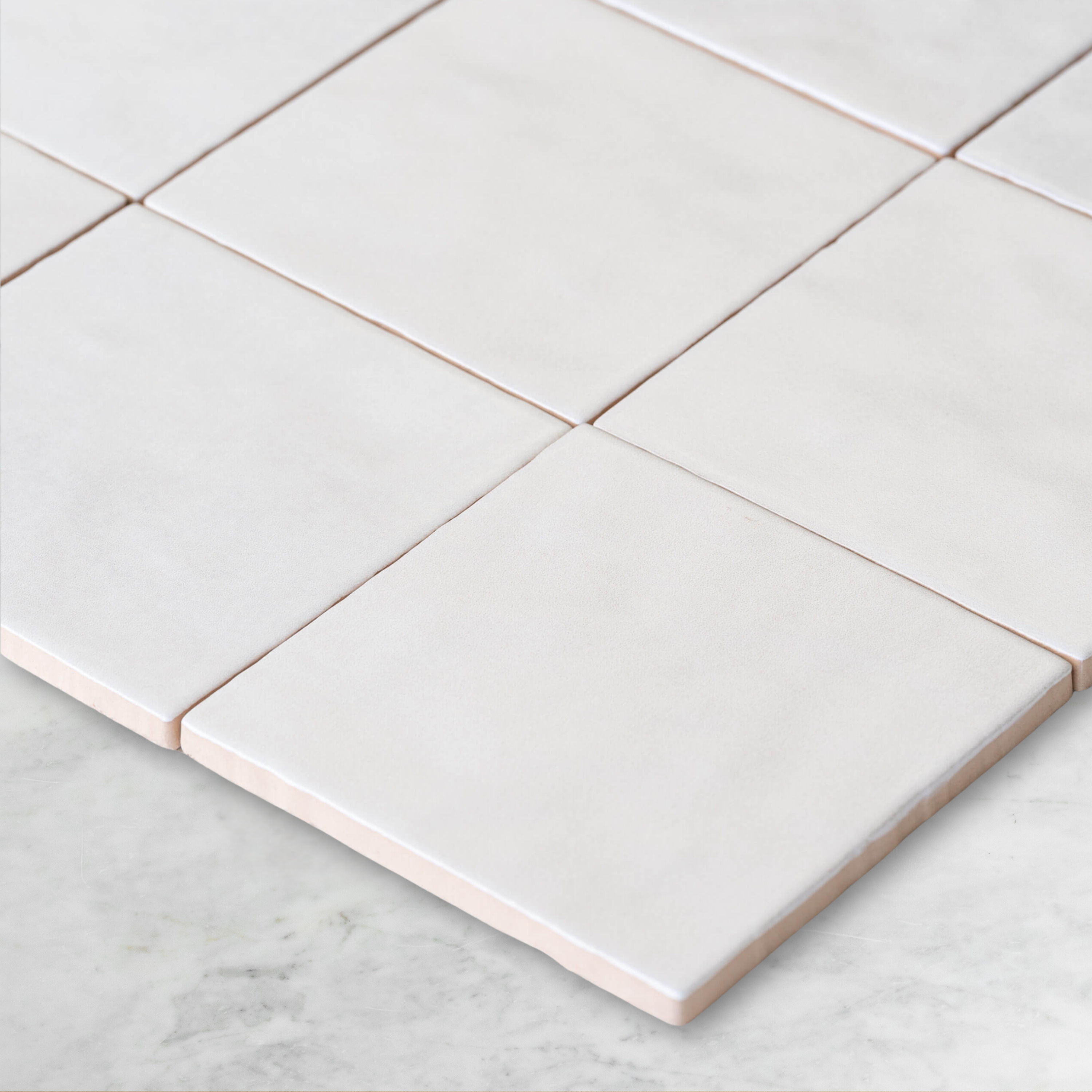 Casablanca White Matte Square