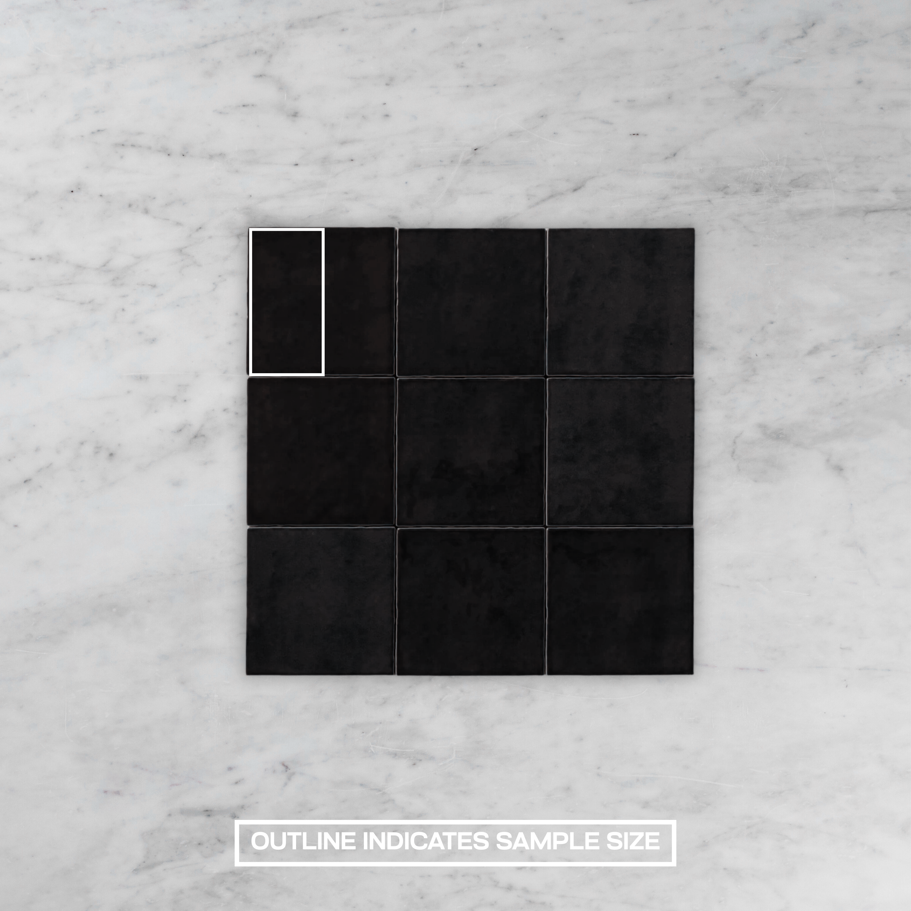 Casablanca Black Gloss Square