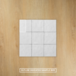Casablanca White Gloss Square