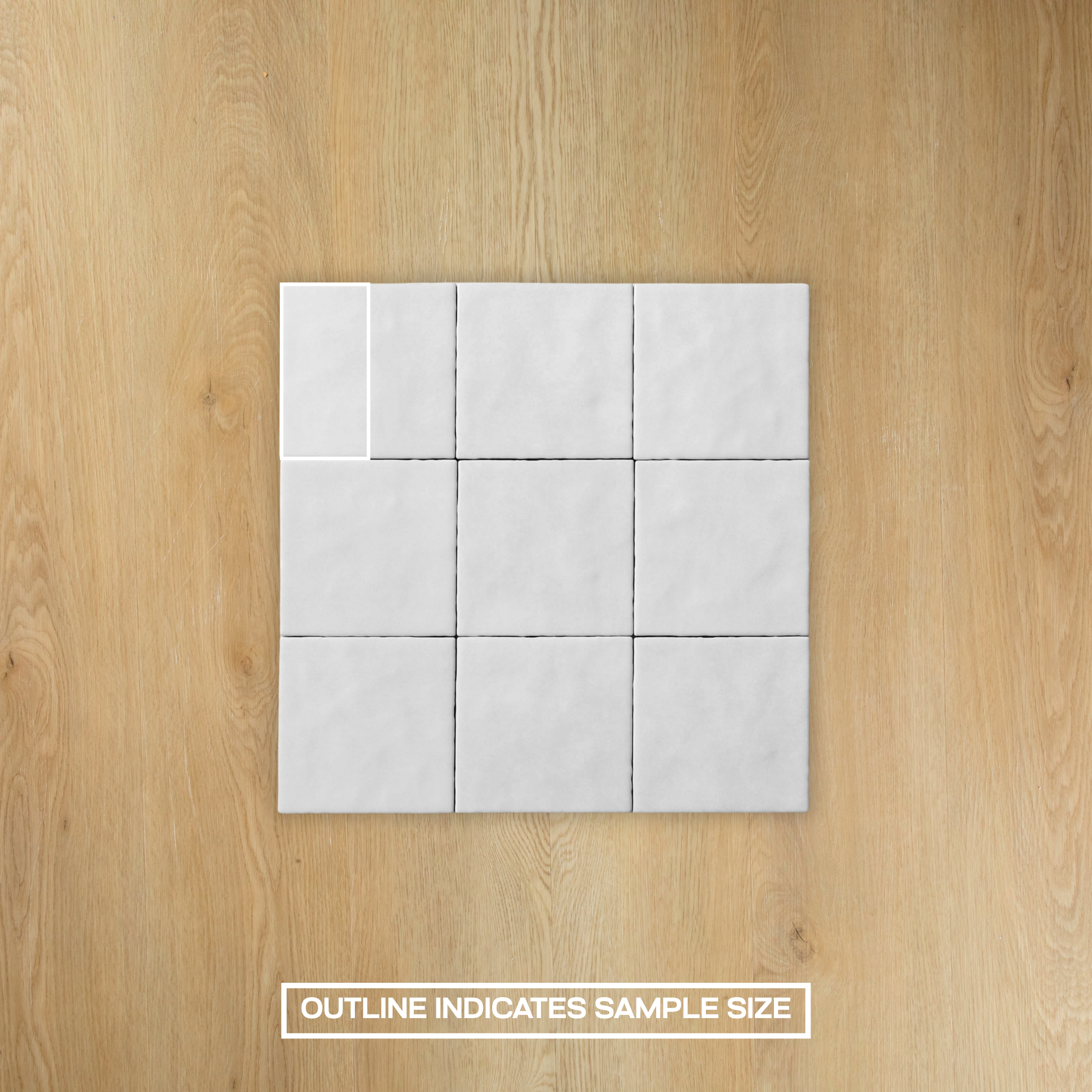 Casablanca White Matte Square