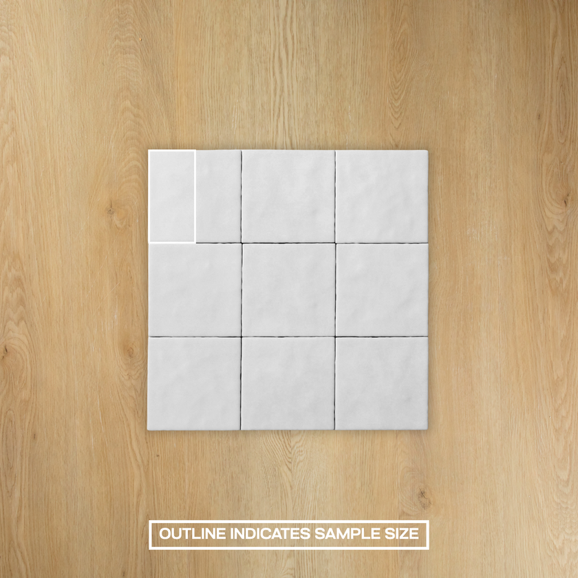 Casablanca White Matte Square