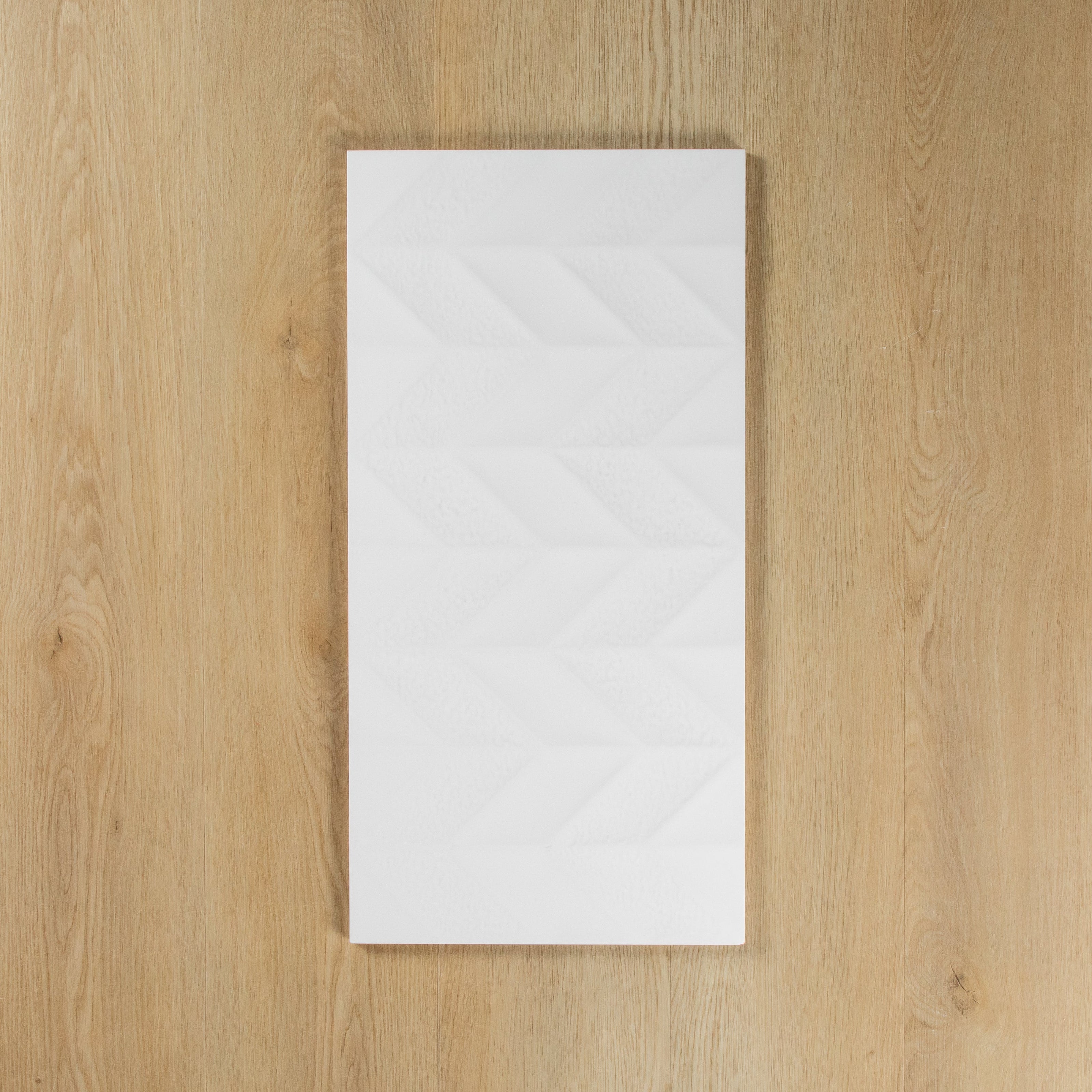 Chevron White Gloss